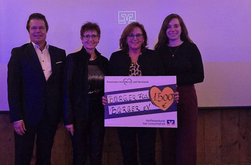 Doppelter Erfolg beim Raiffeisenbank-Förderpreis